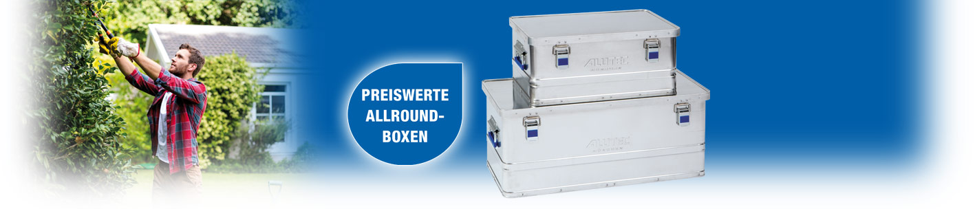 Willkommen ALUTEC – Ihrem innovativen Hersteller und Lieferanten von Aluboxen und Alukisten, Transportkisten und Transportboxen aus Aluminium.