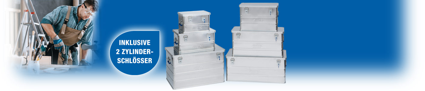 Willkommen ALUTEC – Ihrem innovativen Hersteller und Lieferanten von Aluboxen und Alukisten, Transportkisten und Transportboxen aus Aluminium.
