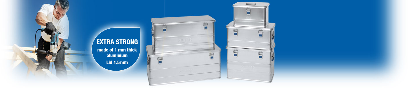 Willkommen ALUTEC – Ihrem innovativen Hersteller und Lieferanten von Aluboxen und Alukisten, Transportkisten und Transportboxen aus Aluminium.