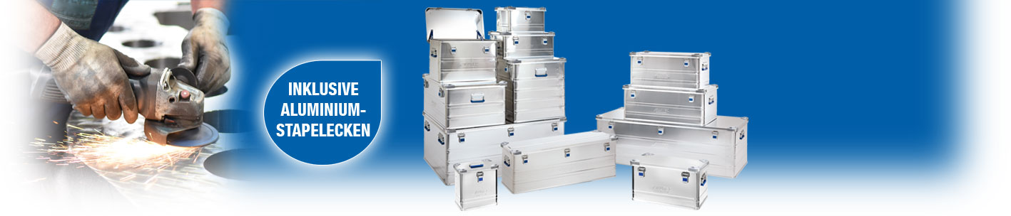 Willkommen ALUTEC – Ihrem innovativen Hersteller und Lieferanten von Aluboxen und Alukisten, Transportkisten und Transportboxen aus Aluminium.